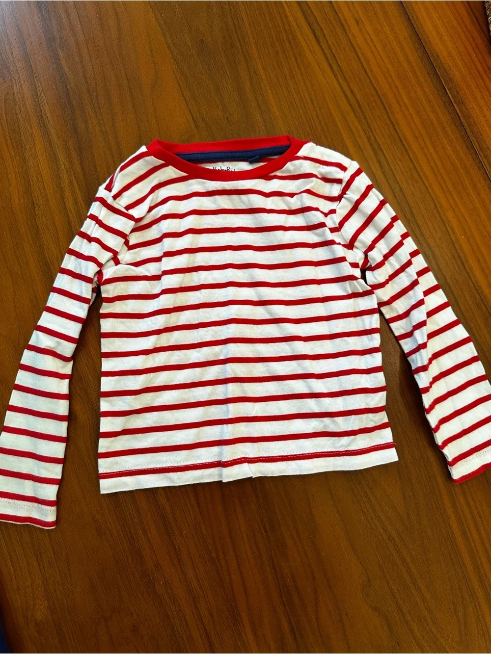 Baby Boden Navy Tractor Corduroy Overalls with Red Stripe Tee -size 12-18 months